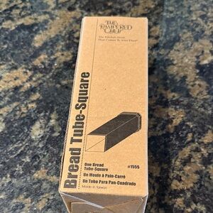 The Pampered Chef Square Bread Tube in Tan. #1555